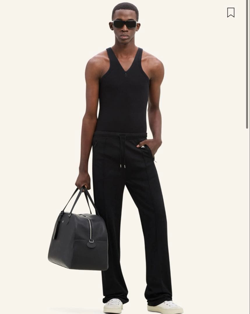 新品、courrèges TRACKSUIT INTERLOCK PANTS