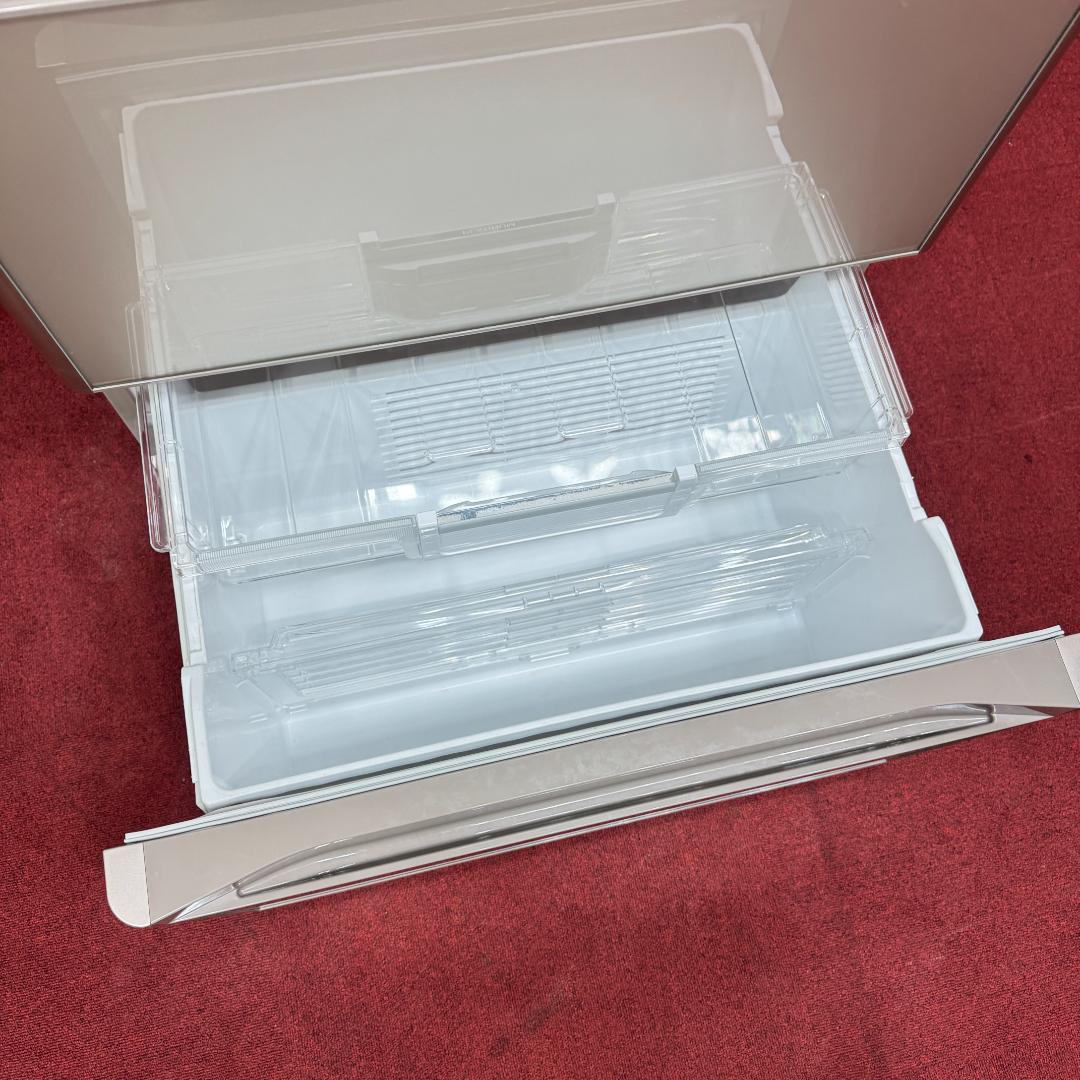 23区送料無料　美品日立6ドア冷蔵庫　2019年製475L　洗浄/除菌済み