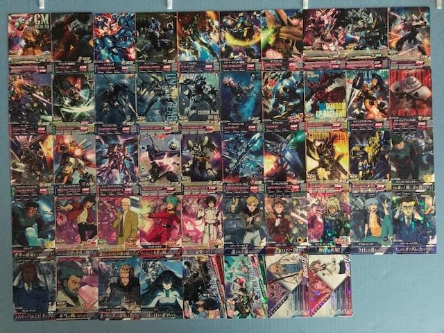 ガンダムトライエイジ　EB1～EB5　240種240枚　レア・コモン　フルコンプ