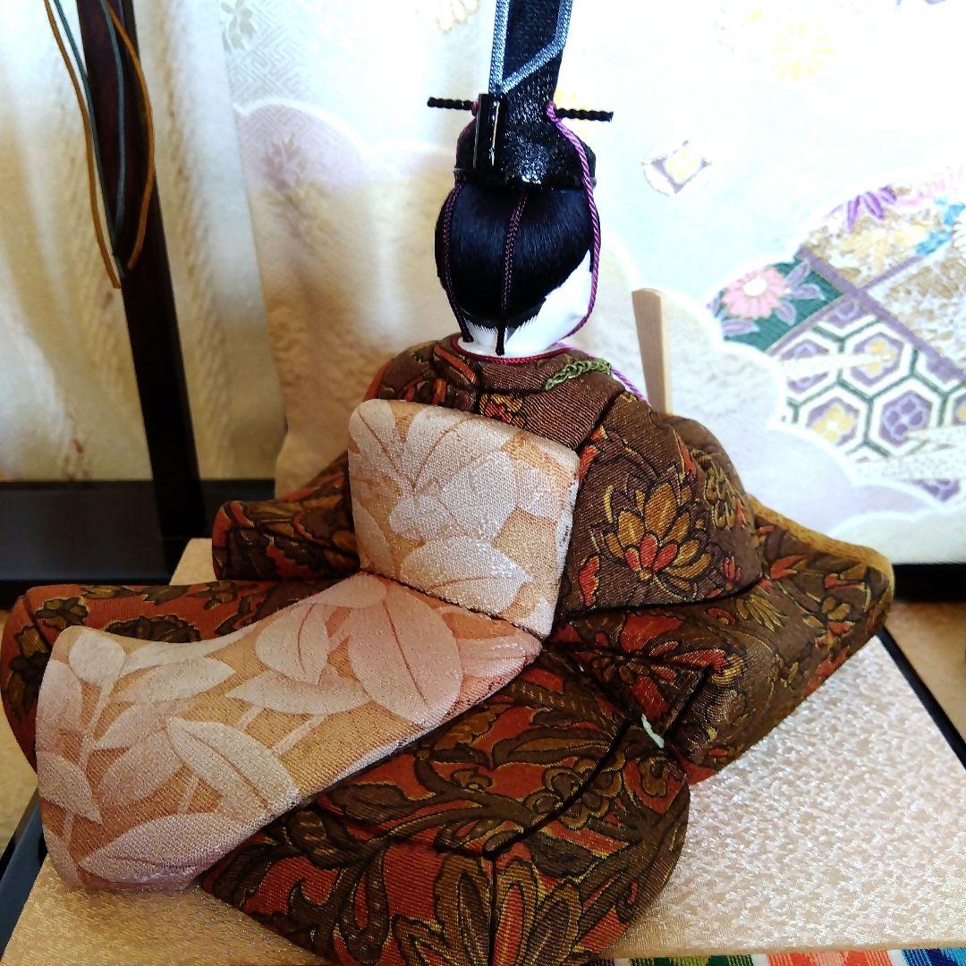 木目込雛人形　柿沼東光作　雛人形一式　杏