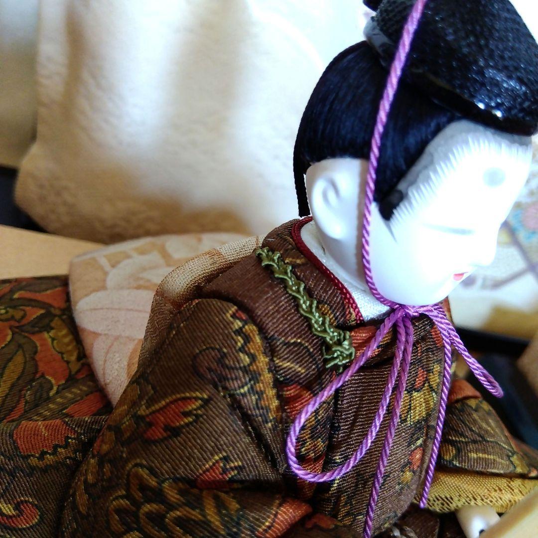 木目込雛人形　柿沼東光作　雛人形一式　杏