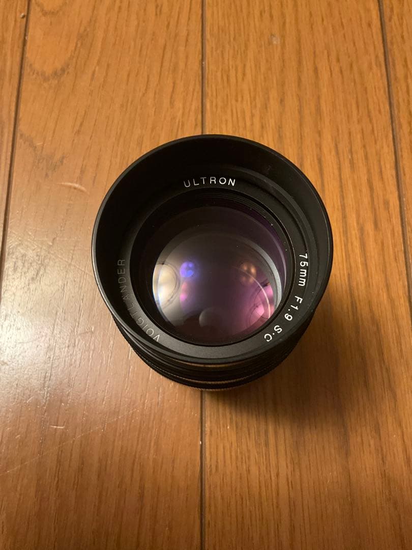 レンズ(単焦点) COSINA voigtlander ULTRON 75mm F1.9 SC