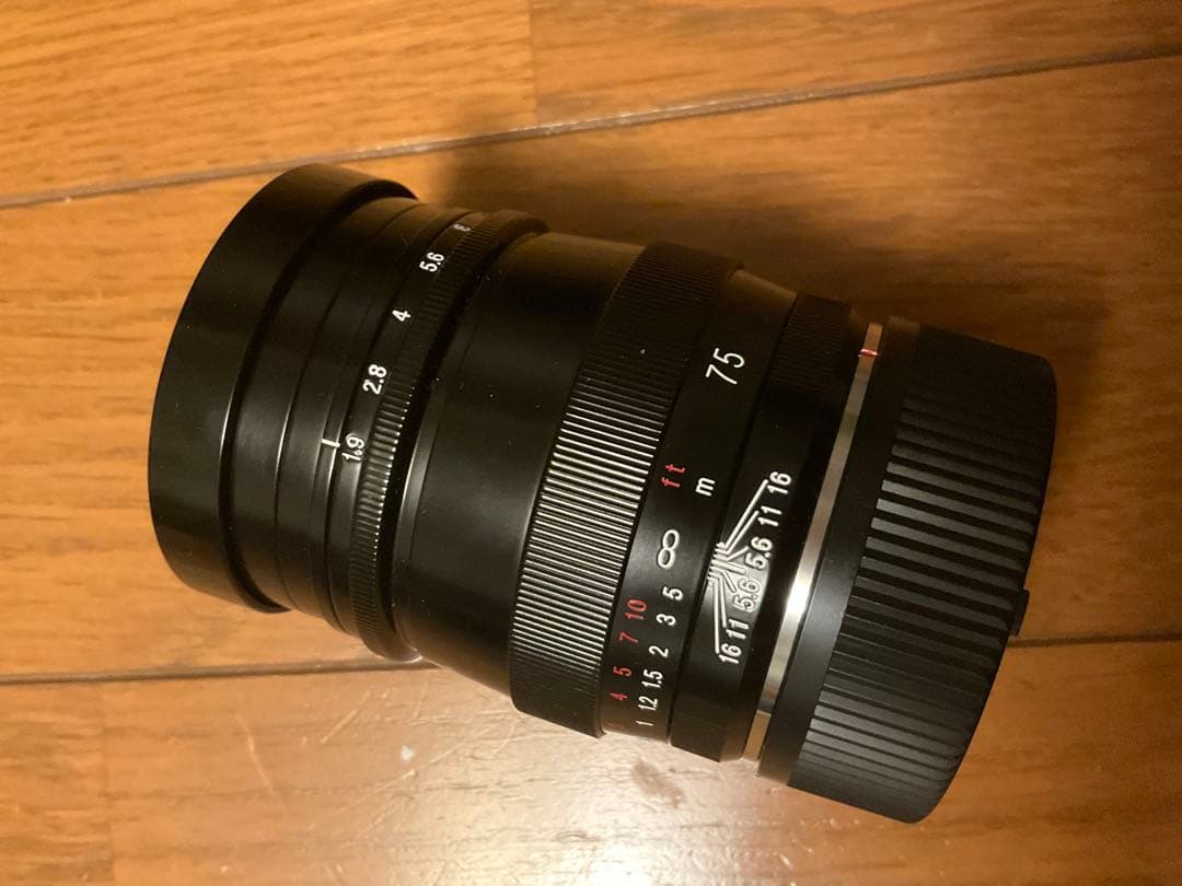 レンズ(単焦点) COSINA voigtlander ULTRON 75mm F1.9 SC