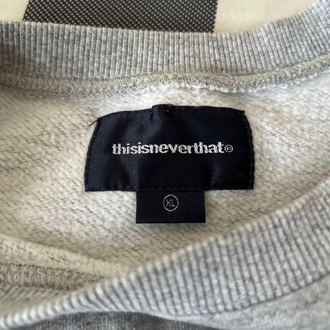thisisneverthatグレースウェット