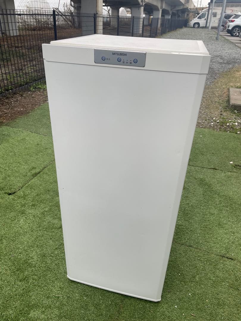 三菱 冷凍庫 MF-U12T-W 121L 2013年製 引き出し式 5段