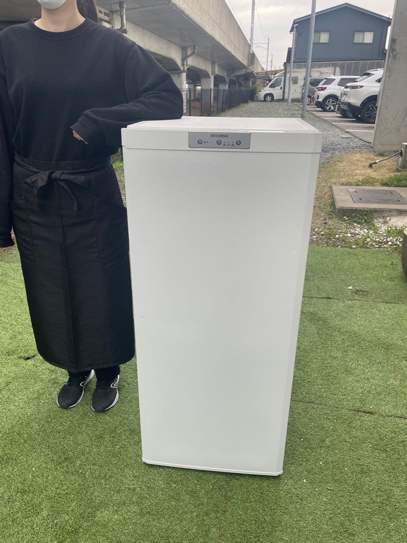 三菱 冷凍庫 MF-U12T-W 121L 2013年製 引き出し式 5段