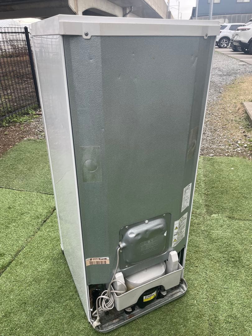 三菱 冷凍庫 MF-U12T-W 121L 2013年製 引き出し式 5段