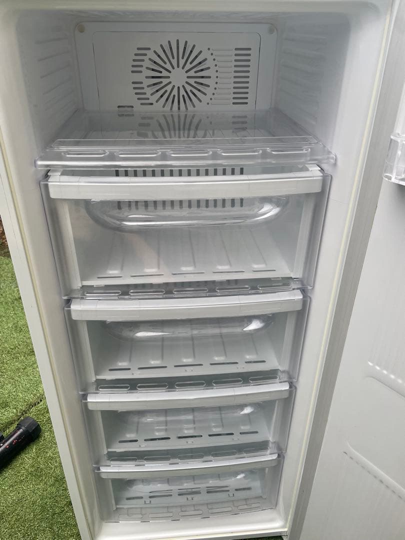 三菱 冷凍庫 MF-U12T-W 121L 2013年製 引き出し式 5段