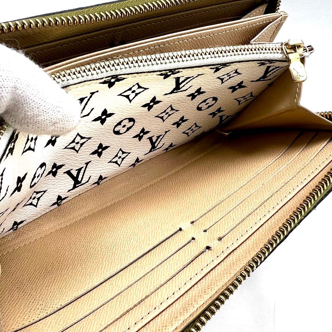 【美品】ルイヴィトン モノグラムジャイアント ジッピーウォレット M67549