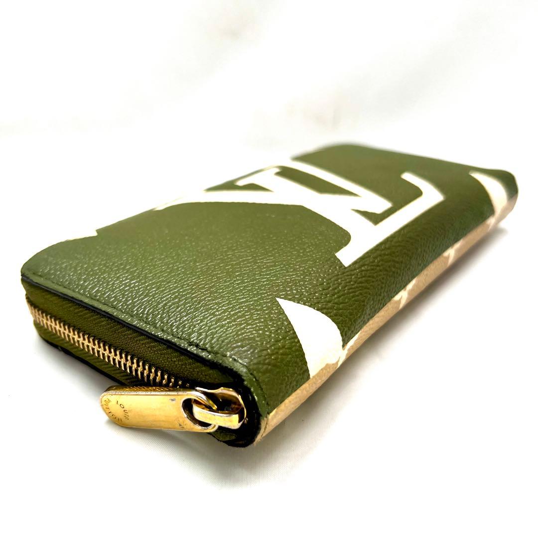 【美品】ルイヴィトン モノグラムジャイアント ジッピーウォレット M67549