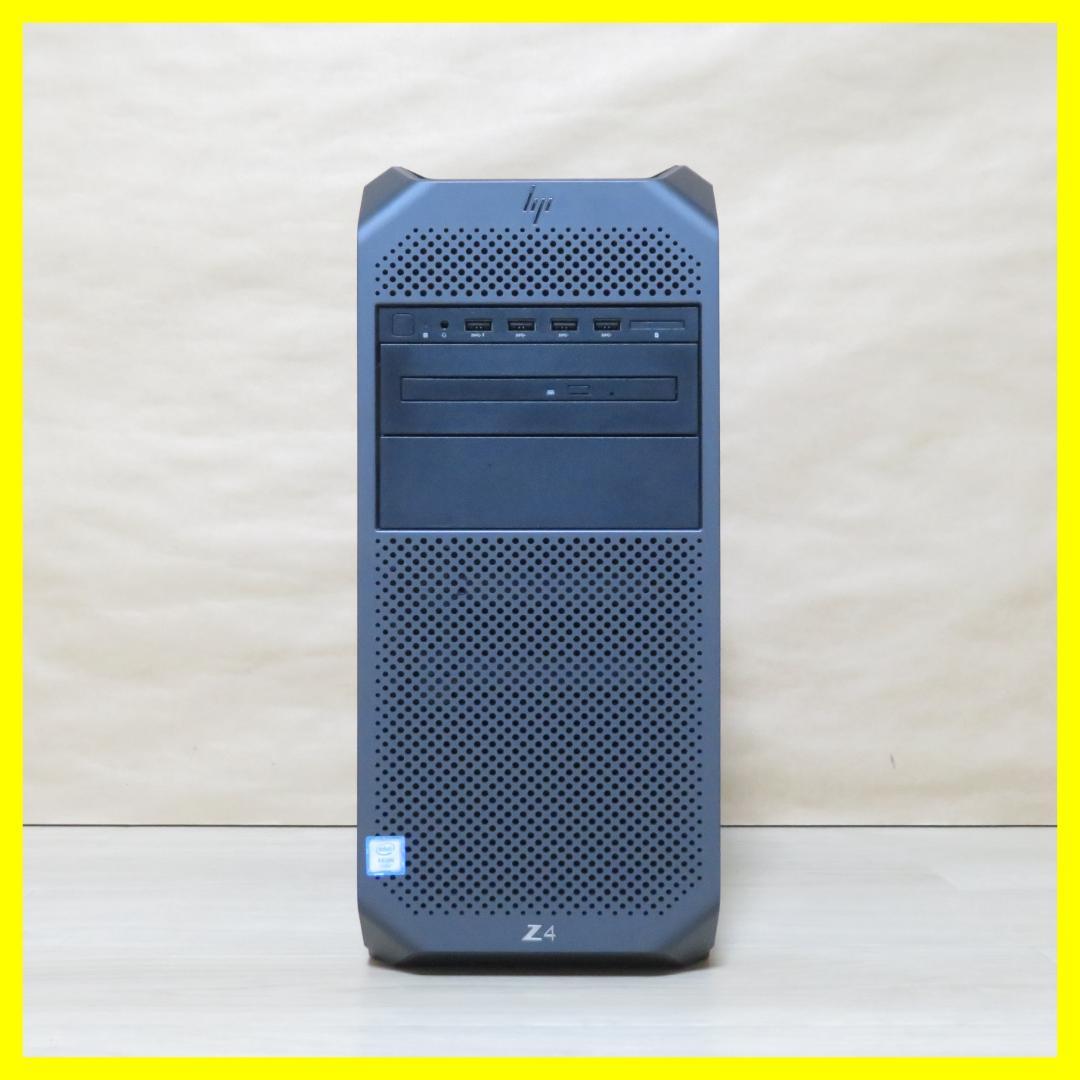 ワークステーション HP Z4 G4 XEON W2102/SSD256GB HDD1TB+500G