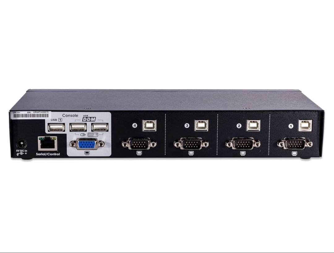 CONNECTPRO 4ポート USB2.0 KVMスイッチ UR-14+