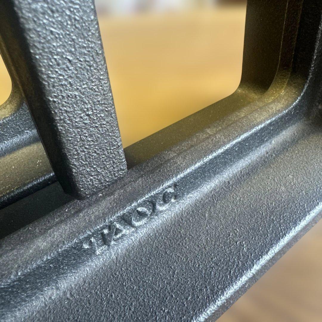 TAOCスピーカースタンド 鋳鉄製 2個セット②