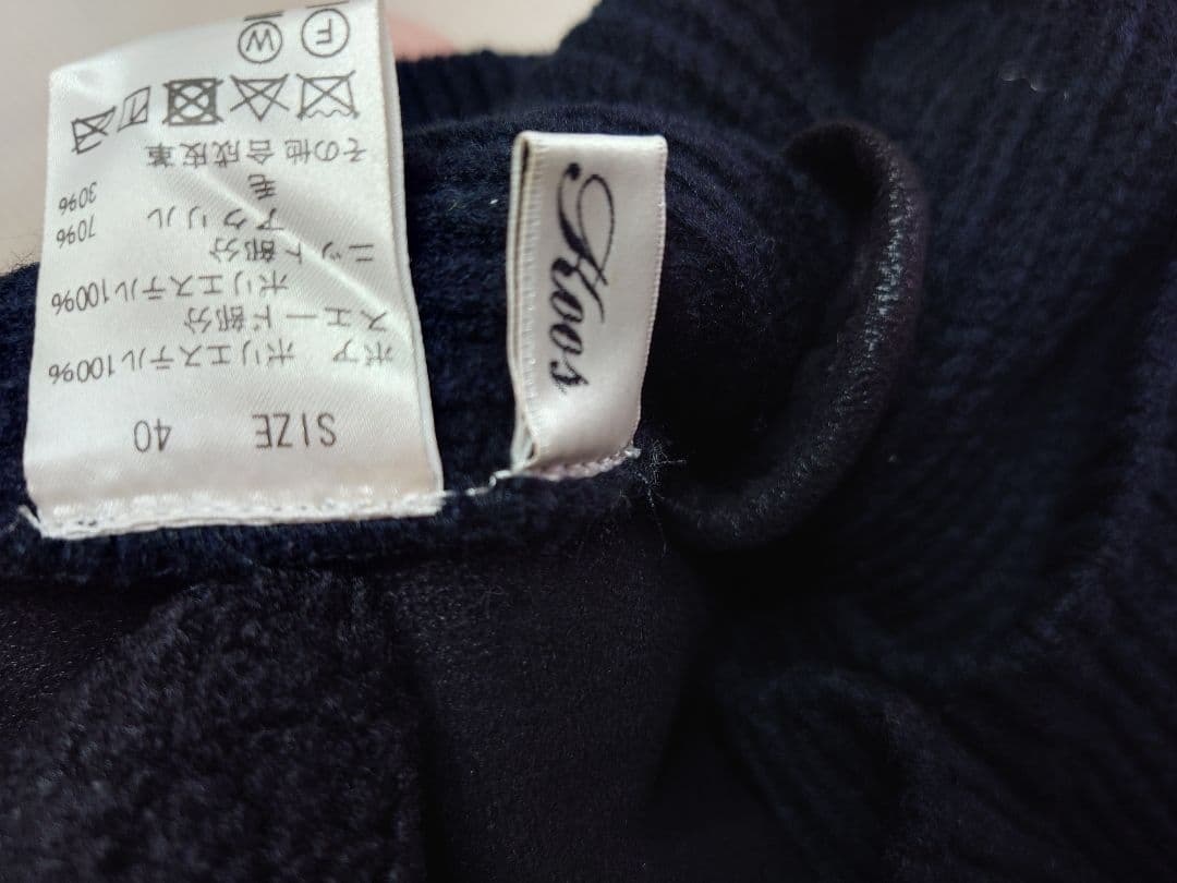 お値下げしました。クールカレアン　フード付き黒ジップアップコート