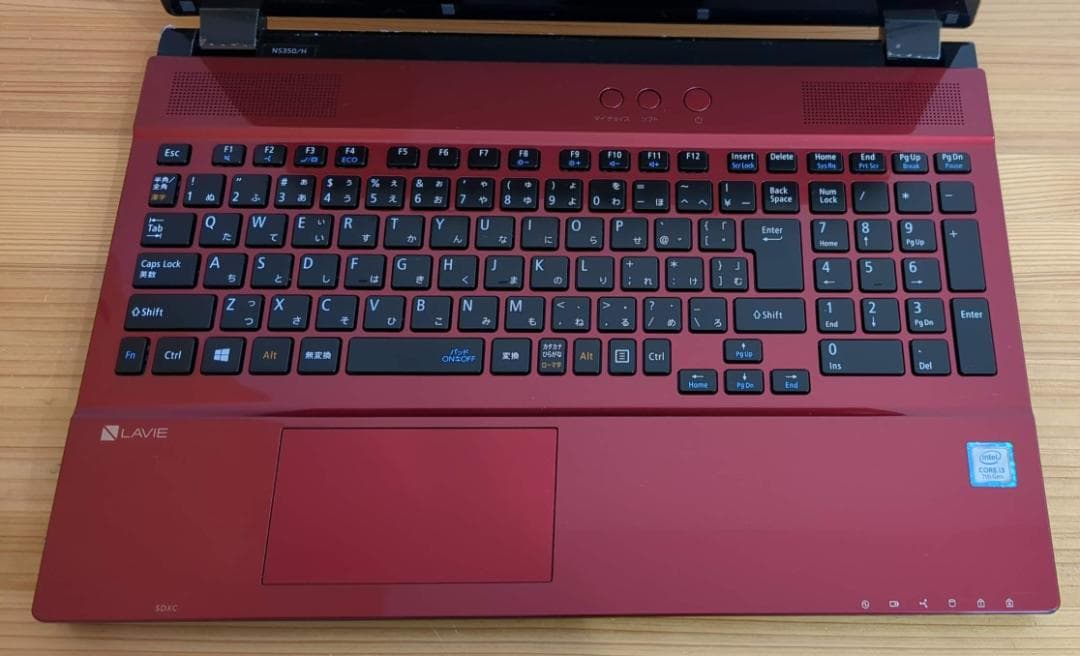 NEC corei5 第7世代 4GB 256GB テンキー　ブルーレイ