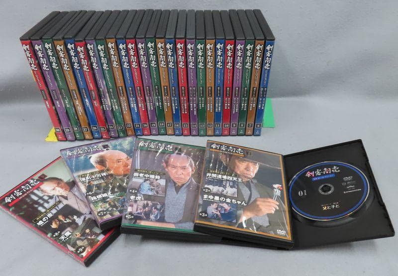 デアゴスティーニ　剣客商売 DVD コレクション　３０巻揃い【藤田まこと主演】