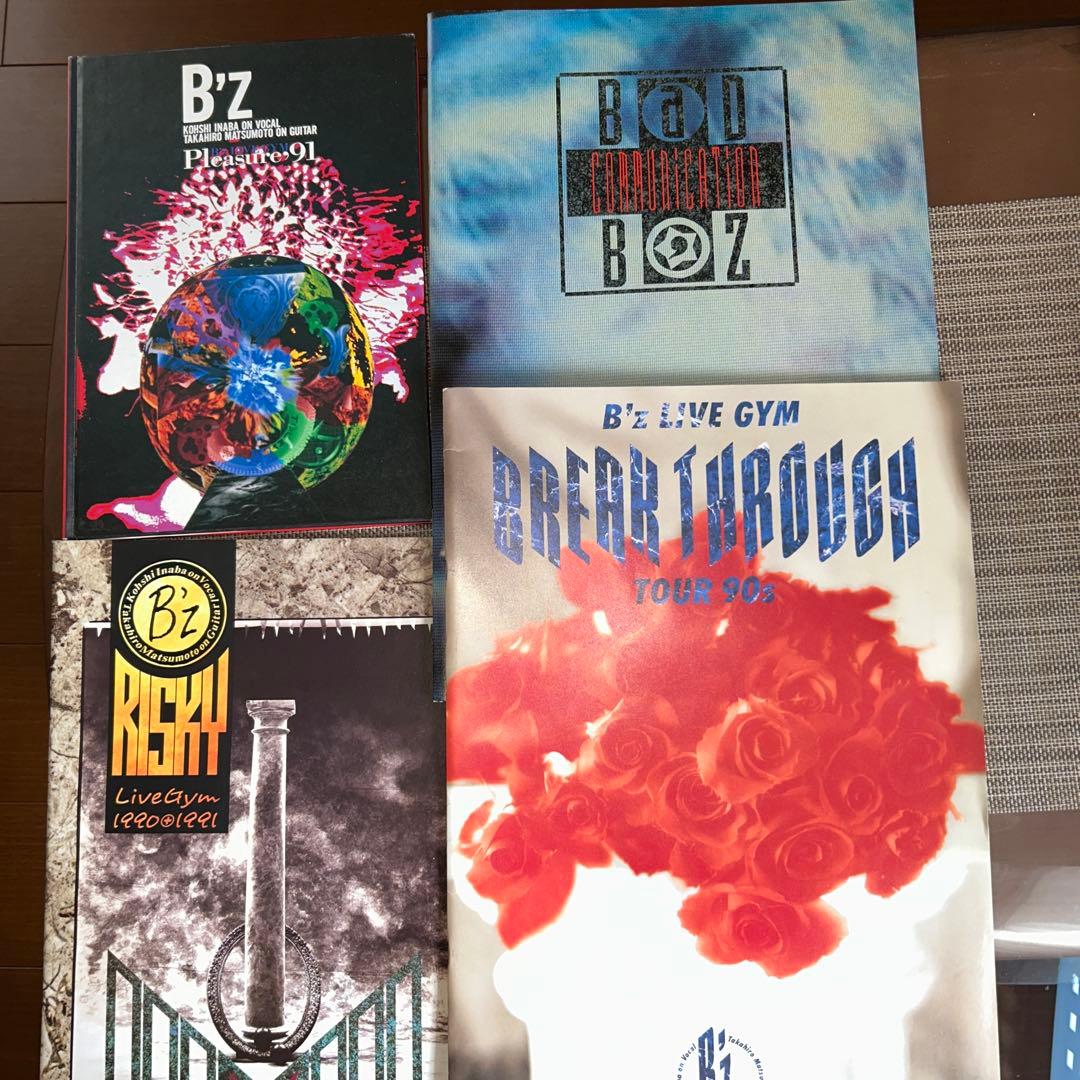 メ*3様 B'z ライブ・アルバム コレクション　４冊セット