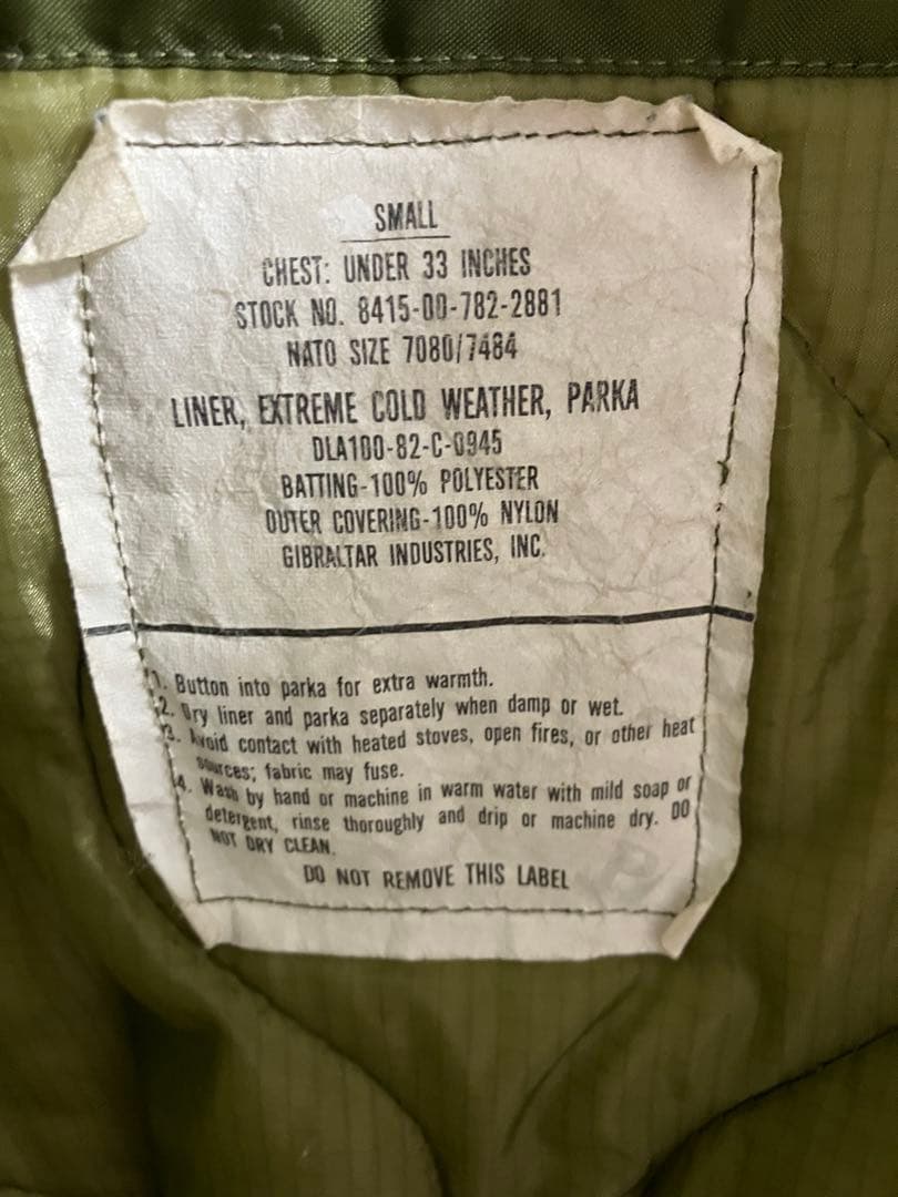 m-65 モッズコート　S