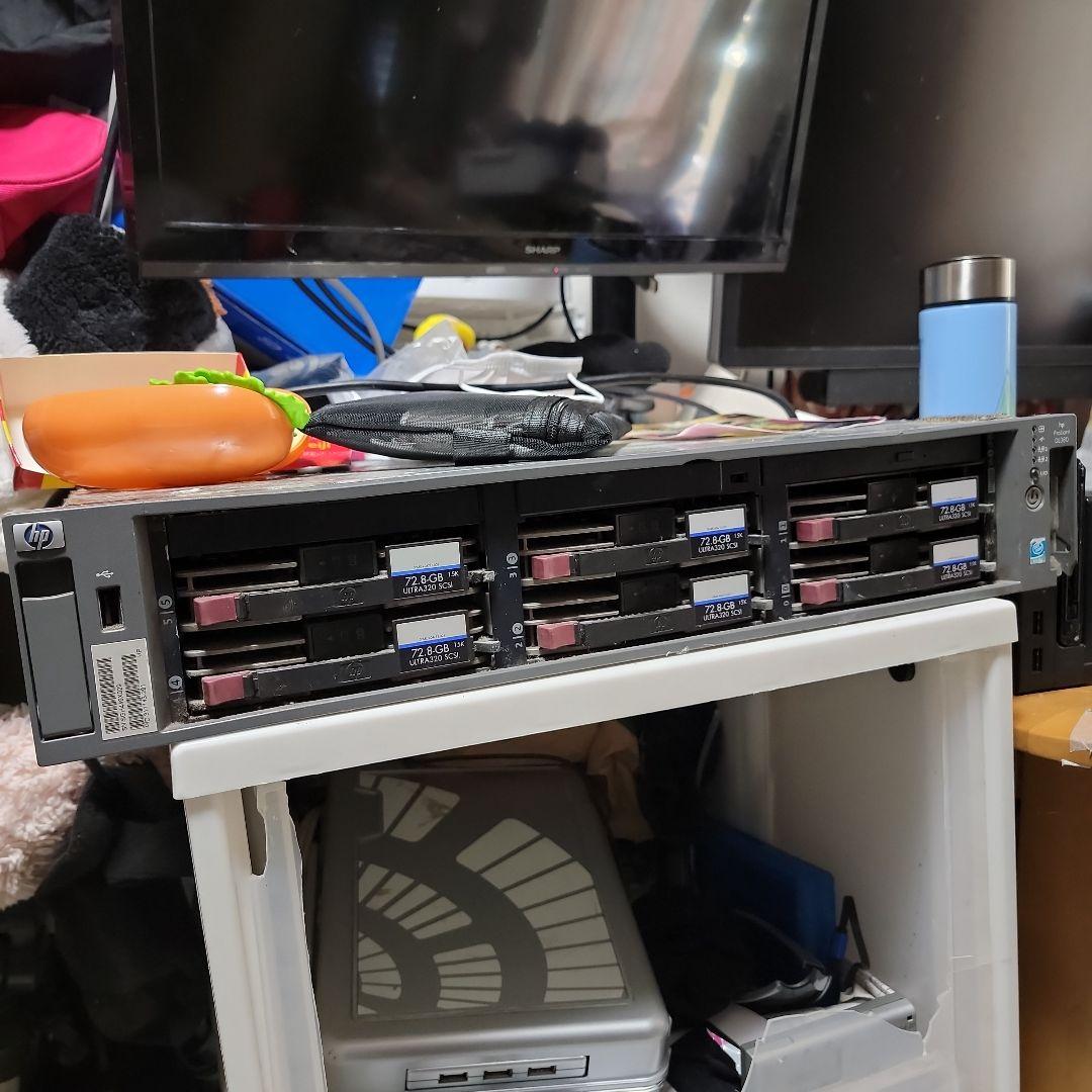 HP ProLiant DL380 サーバージャンク　飾り？