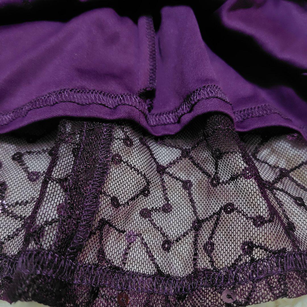 【未使用品♡美シルエット】タダシショージ　スパンコールカクテルドレス　S