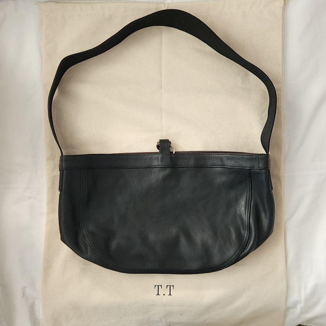 バッグ T.T LOT.018 Newsboy Bag Small BLACK