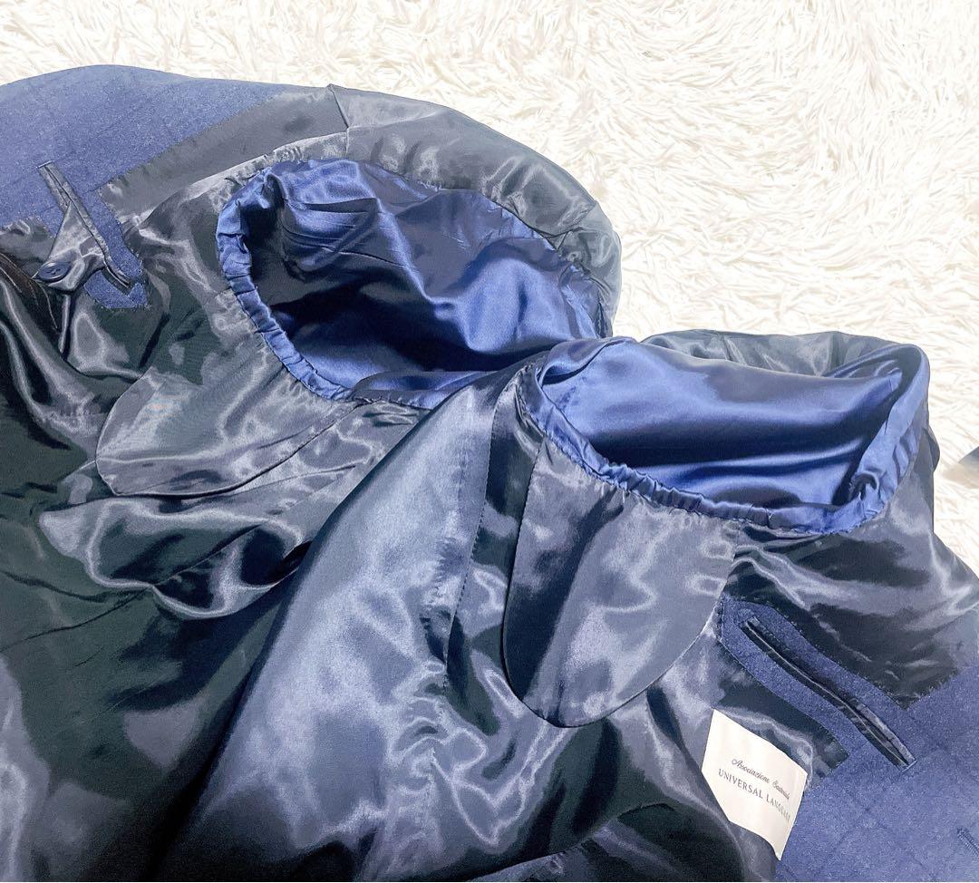 UNIVERSALLANGUAGE 未使用CANONICOネイビーチェックJK