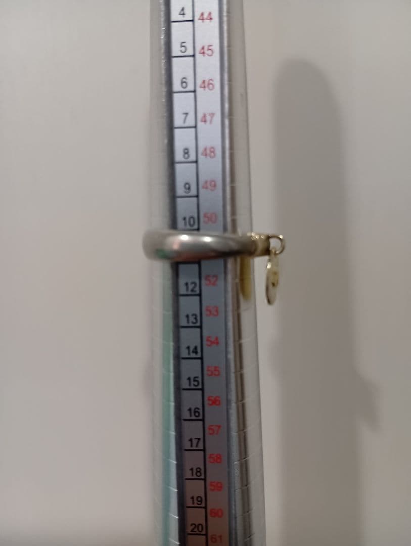 ゴローズ 金メタルチャーム付き シルバーリング