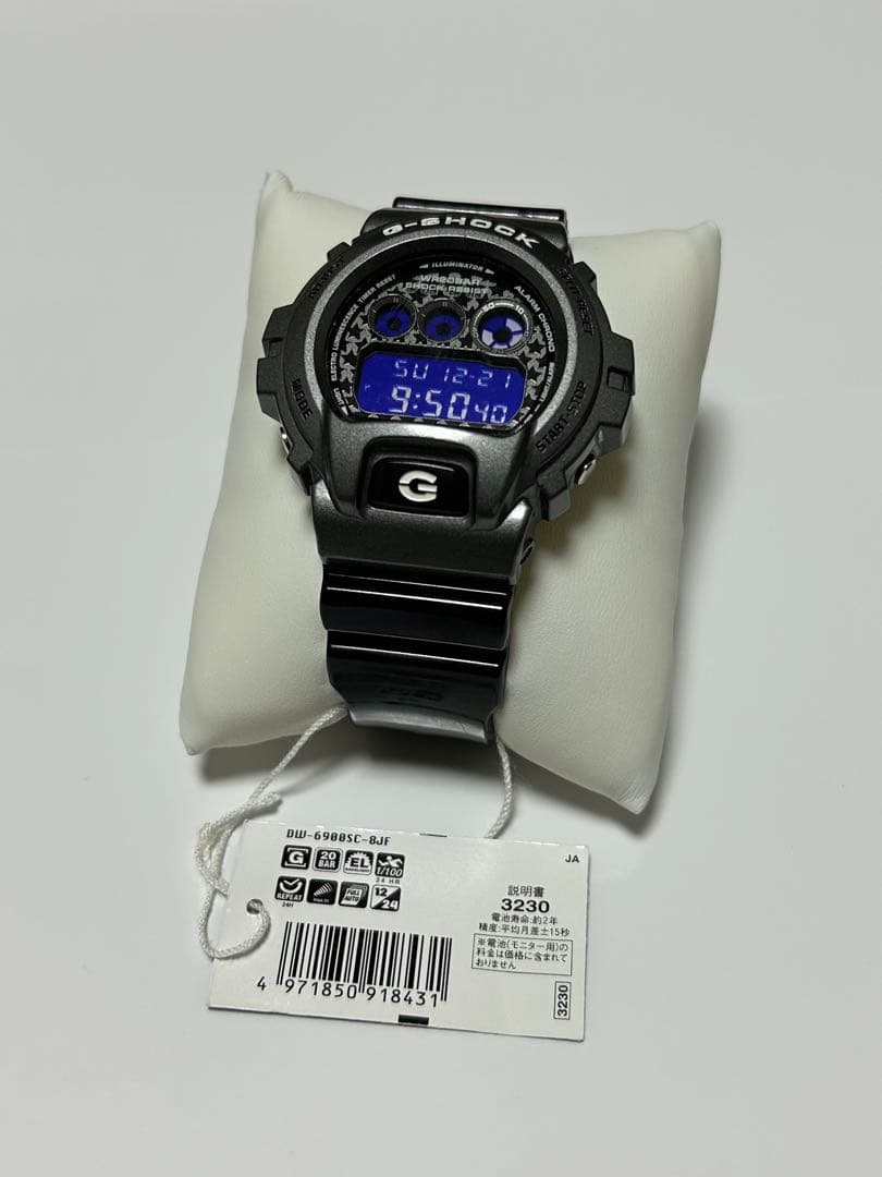 G-SHOCK メタリック スター ビンテージ DW-6900 三つ目 シルバー