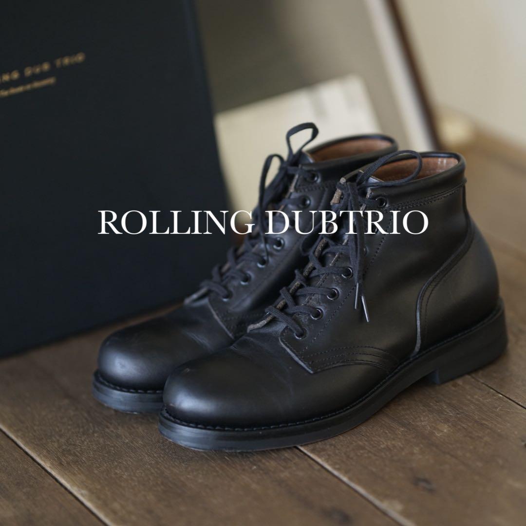 ROLLING DUB TRIO COUPEN 7 US7 黒 ブーツ