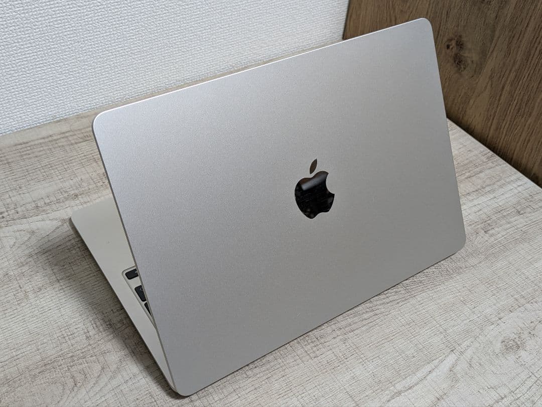 MacBookAir M2 13.6インチ スターライト 8GB/512GB