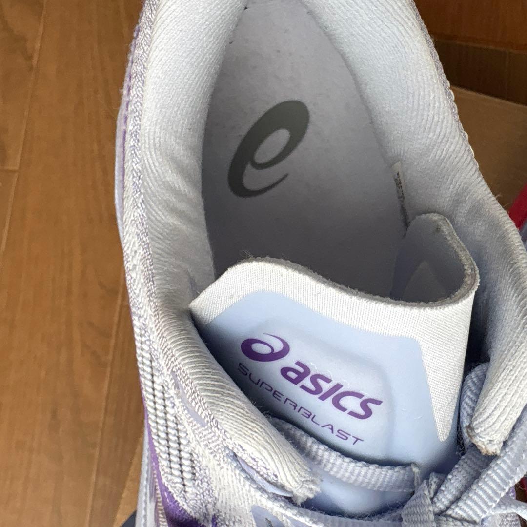 水*葵様 ASICS スーパーブラスト2 江戸パープル 26.5
