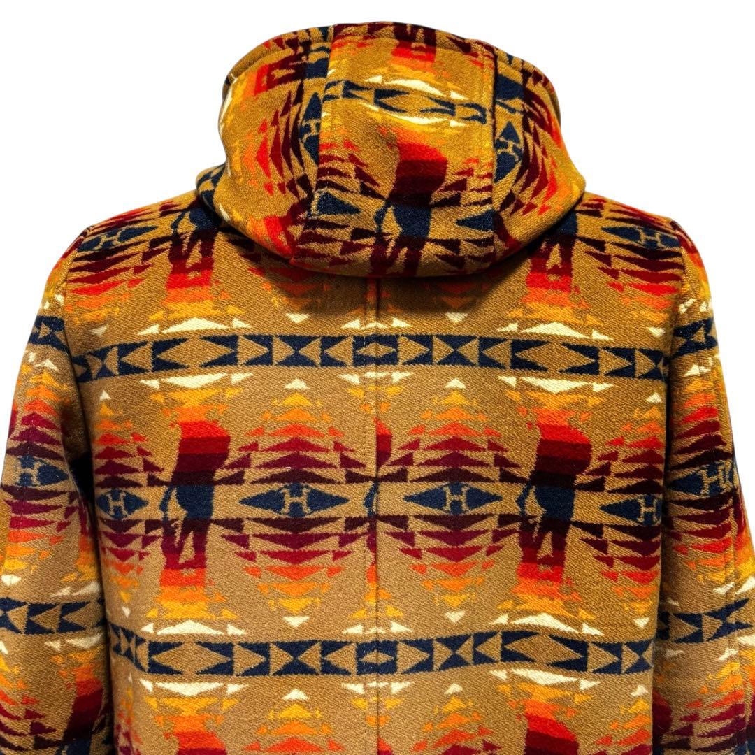 ヒステリックグラマー ペンドルトン コラボ ダッフルコート 総柄 S タグ付き