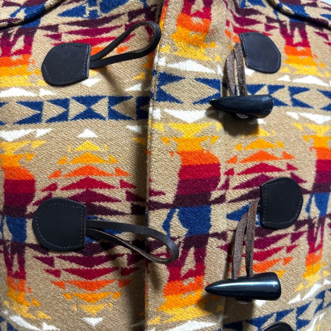 ヒステリックグラマー ペンドルトン コラボ ダッフルコート 総柄 S タグ付き