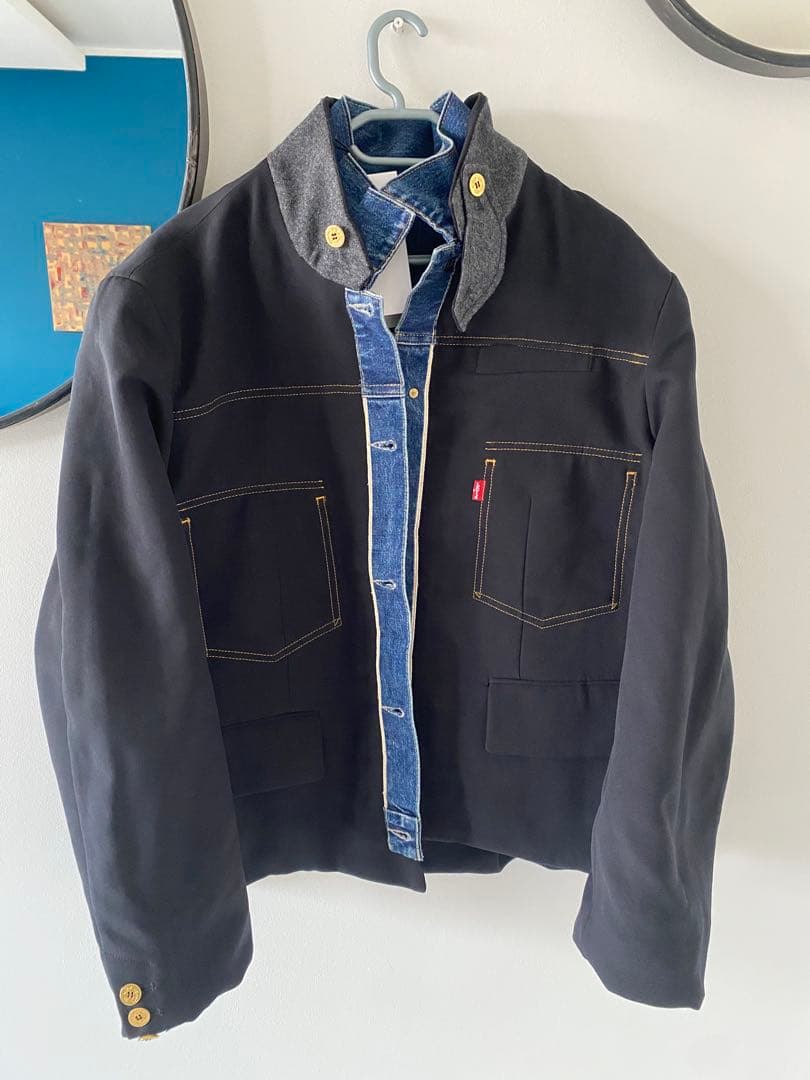 ☆*K様 SACAI Denim Matelasse Twill Reversi