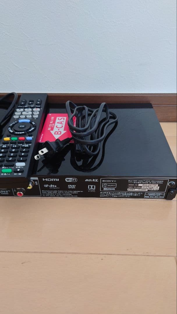 SONY 4K対応 ブルーレイレコーダー　BDZ−ZW1700