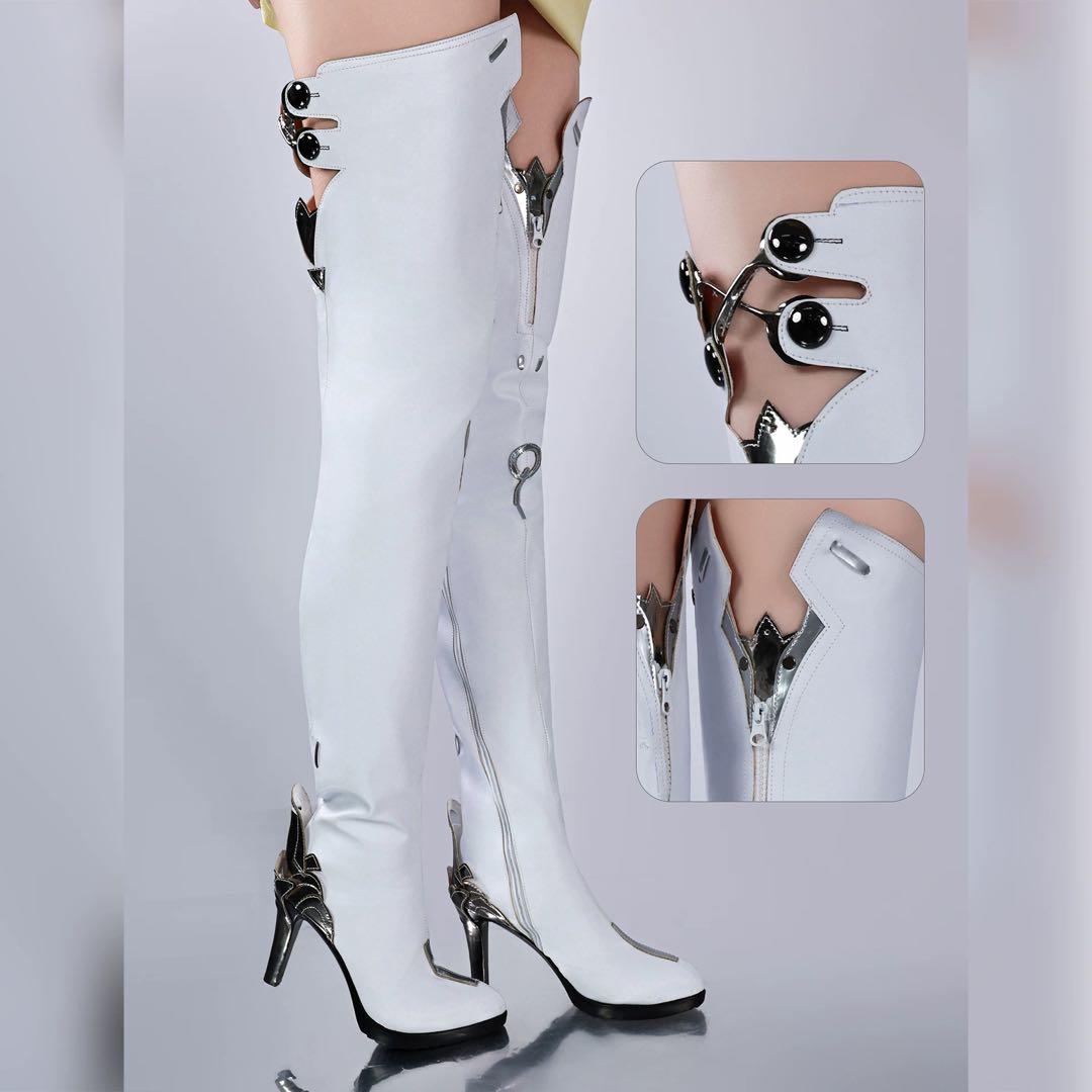 【即納】鳴潮 ルパ コスプレ衣装 フルセット S ウィッグ しっぽ付き