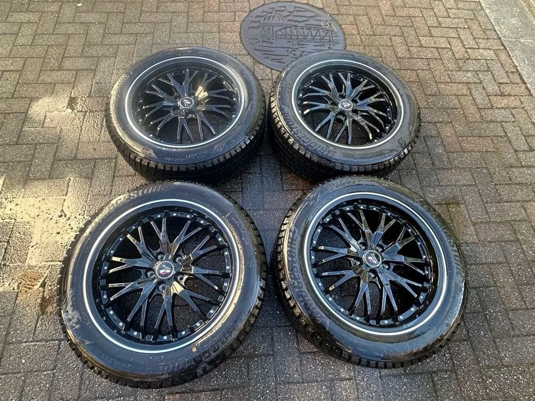 225/55/19 スタッドレスタイヤホイールセット