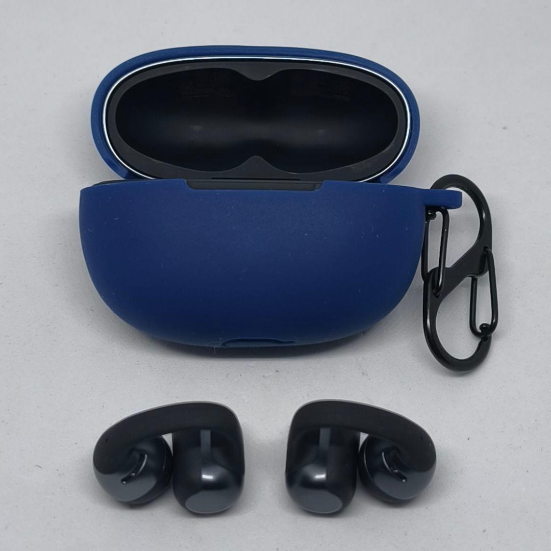 Shockz OpenDots One イヤーカフ型イヤホン カバー付き