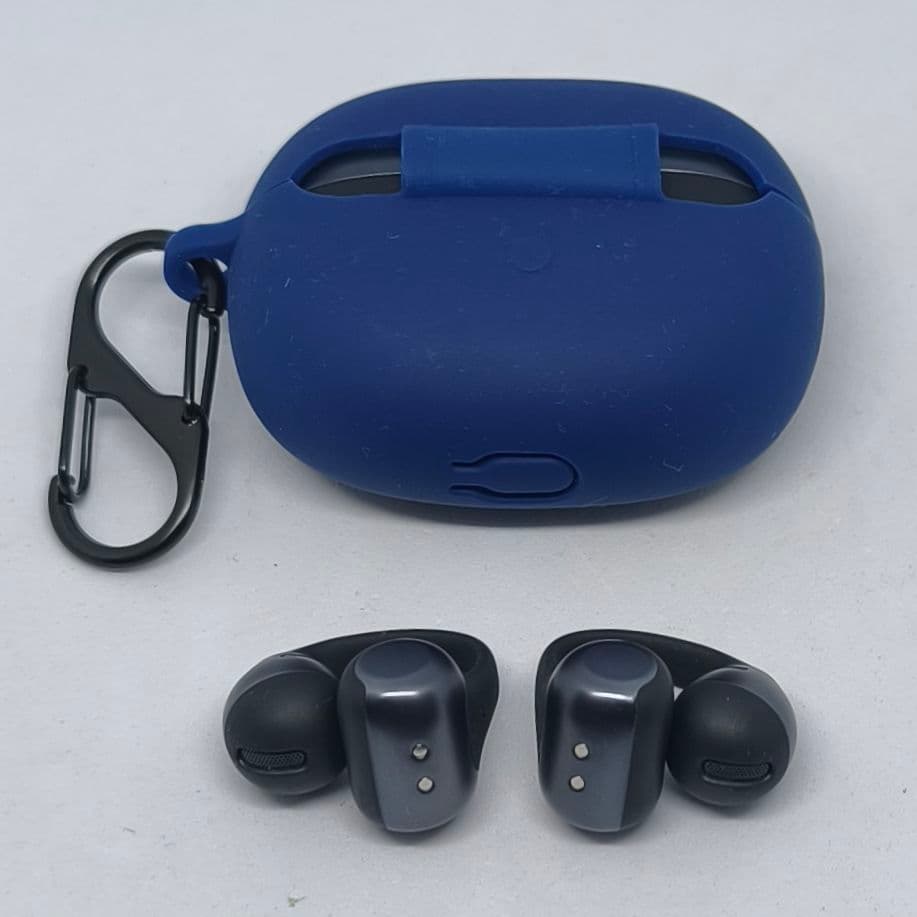 Shockz OpenDots One イヤーカフ型イヤホン カバー付き