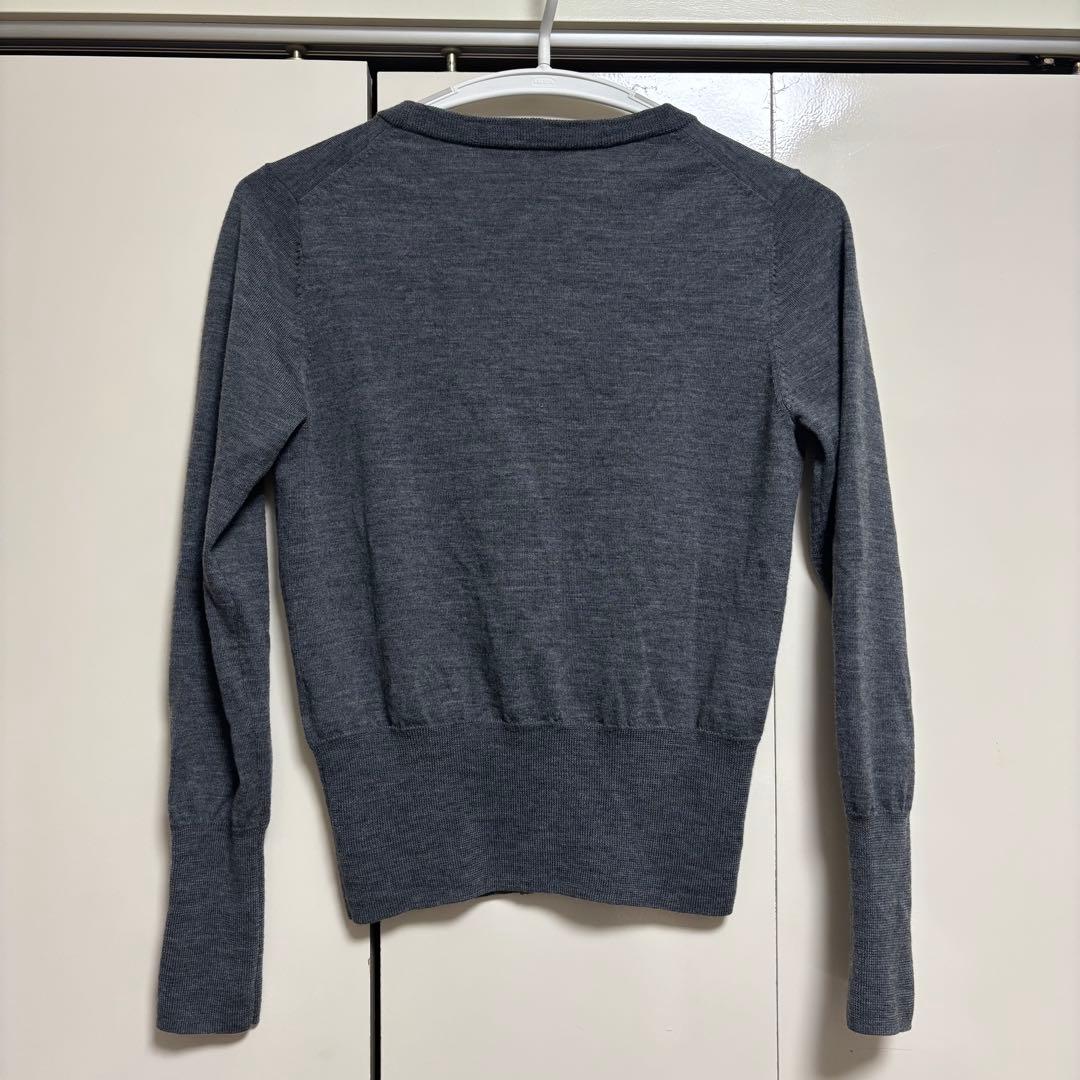 グレー 長袖カーディガン ヴィヴィアンウエストウッドレッドレーベル