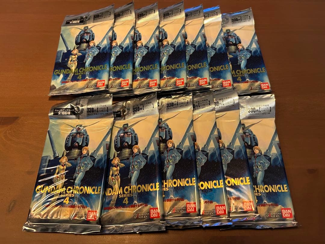 GUNDAM CHRONICLE 4 カードダスマスターズ13パック　未開封