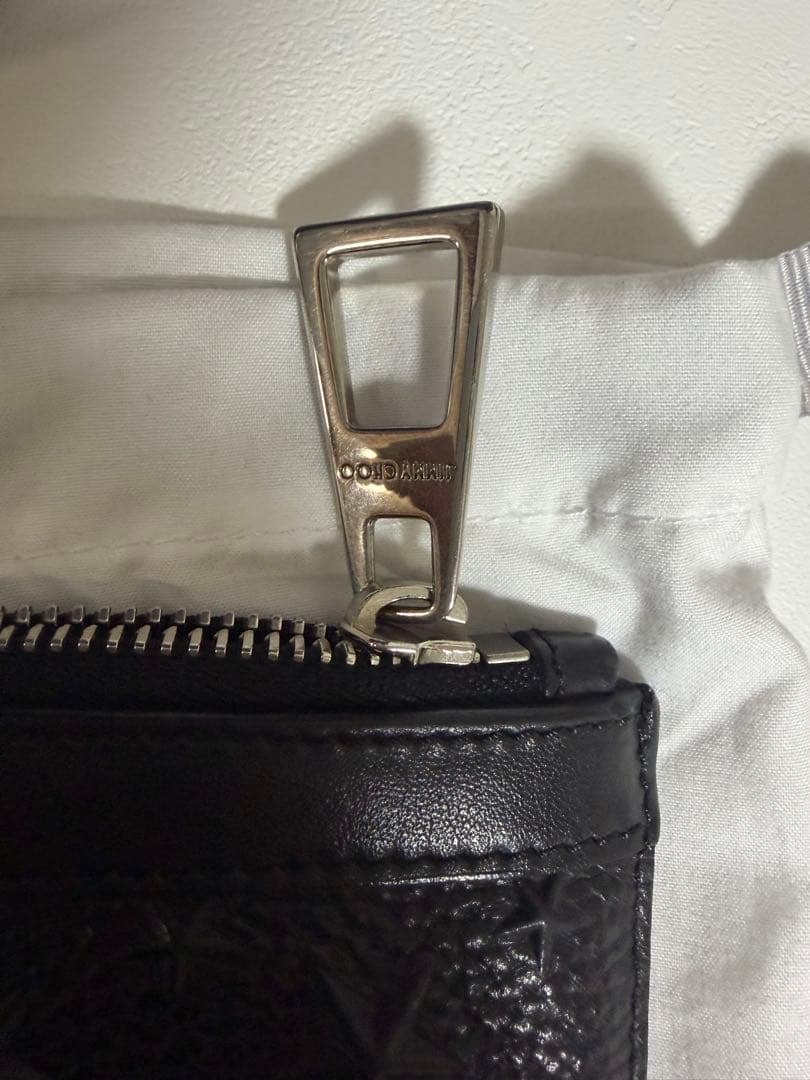 ブラック クラッチバッグ　黒　コバック　手提げ　ジミーチュー　メンズ　セカンド