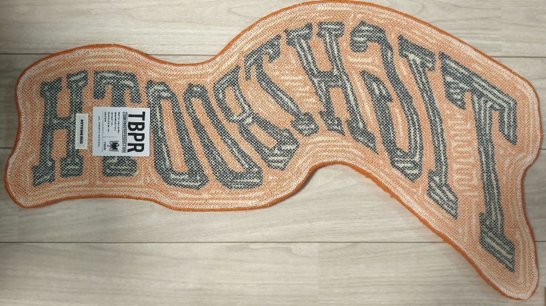 タイトブース　ラグマット　TIGHTBOOTH ACID LOGO RUG