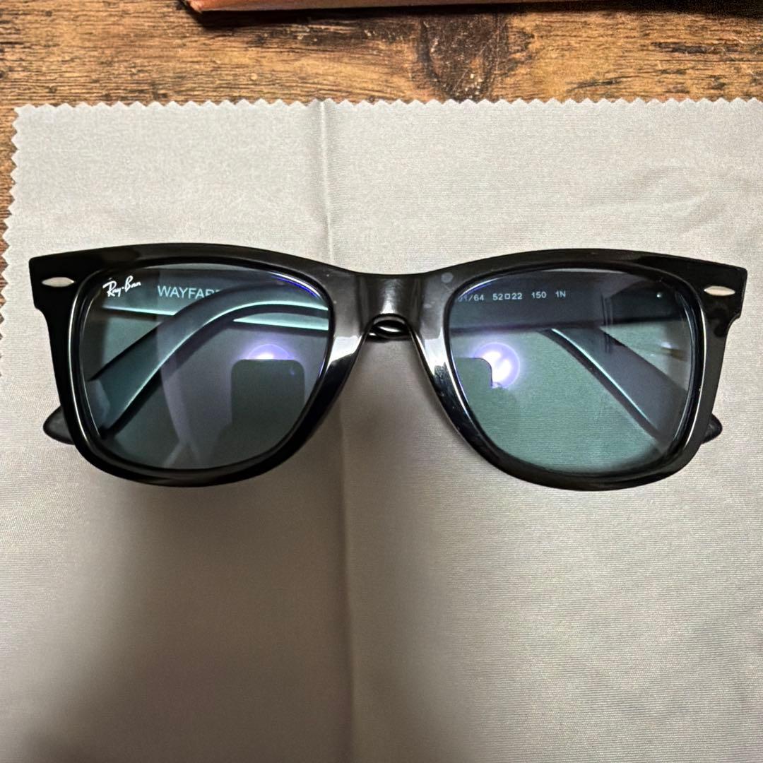 キムタク　Ray-Ban WAYFARER RB2140F-90164