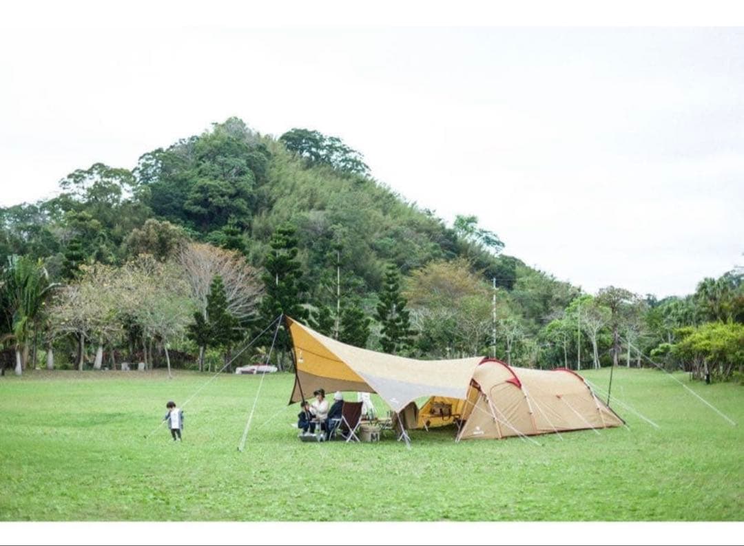  peak テントとタープセット ブラウン キャンプ用　最終値下げ