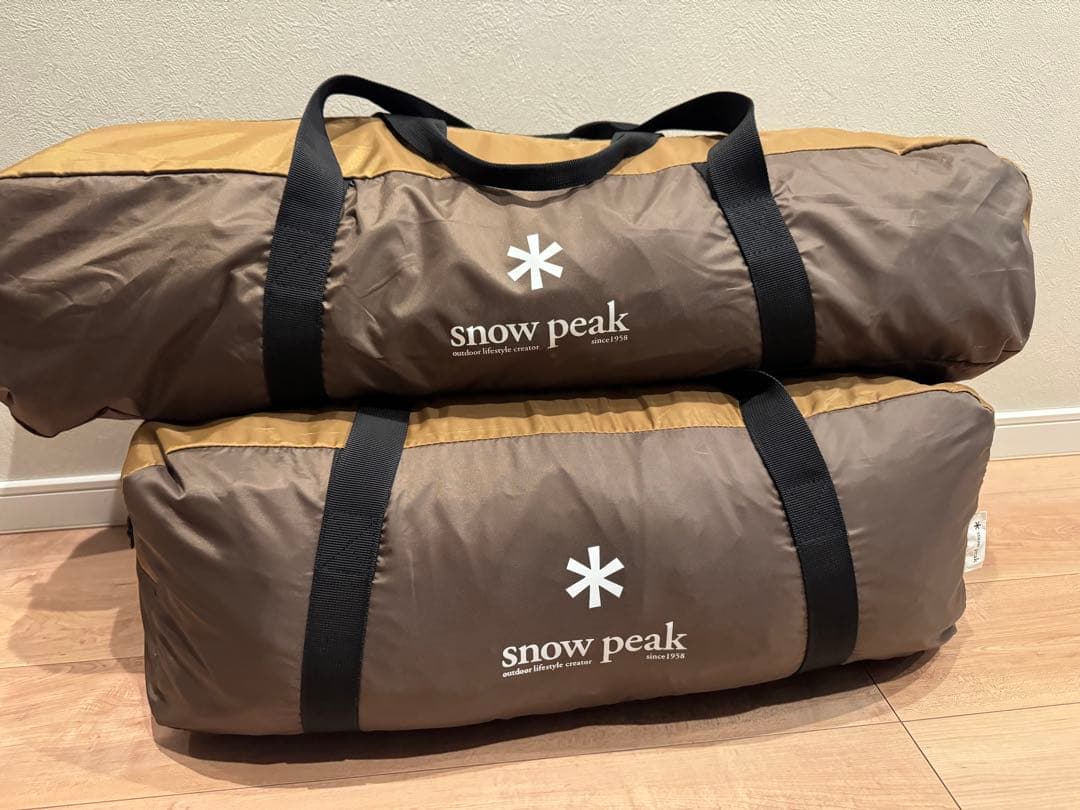  peak テントとタープセット ブラウン キャンプ用　最終値下げ