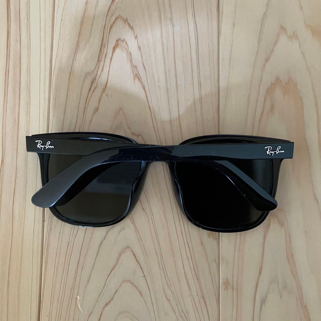 RAY-BAN RB4401D ブラックサングラス ケース付き