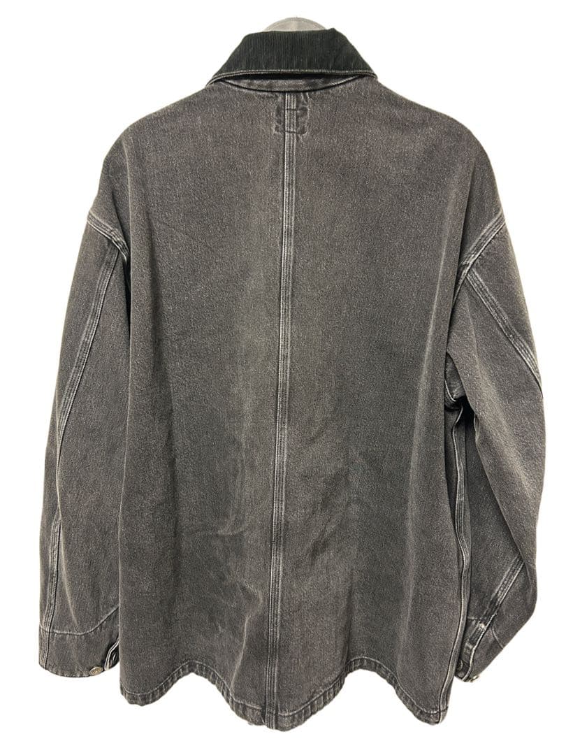 orSlow オアスロウ リラックスフィット カバーオール ブラック黒デニム