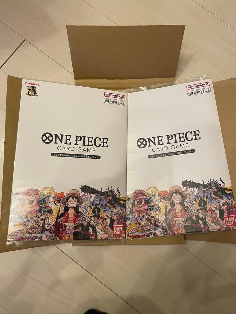 【新品未開封】ワンピースカード　プレミアムカードコレクション25周年　2セット