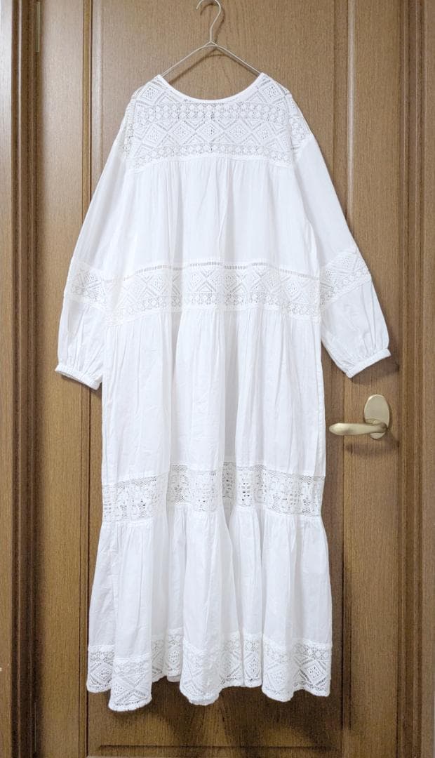 25SS Spick and Span HYUレースギャザーワンピース